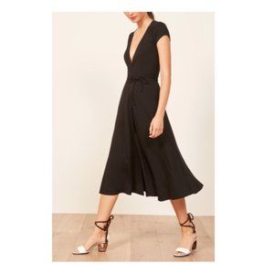 reformation becca midi dress
